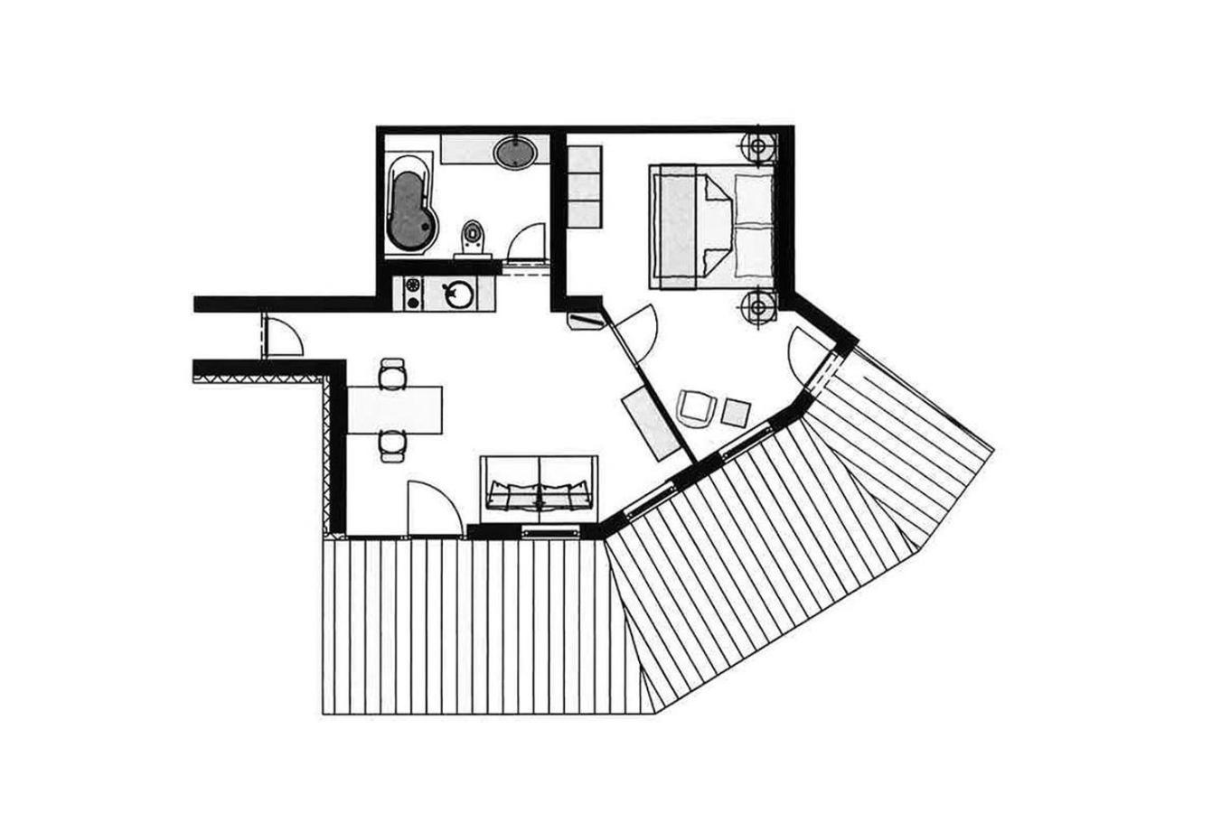 RosaMunde Apartments Leutasch Rum bild